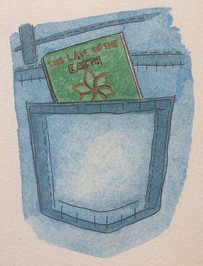 The Law of the Earth, small enough to carry in your pocket.